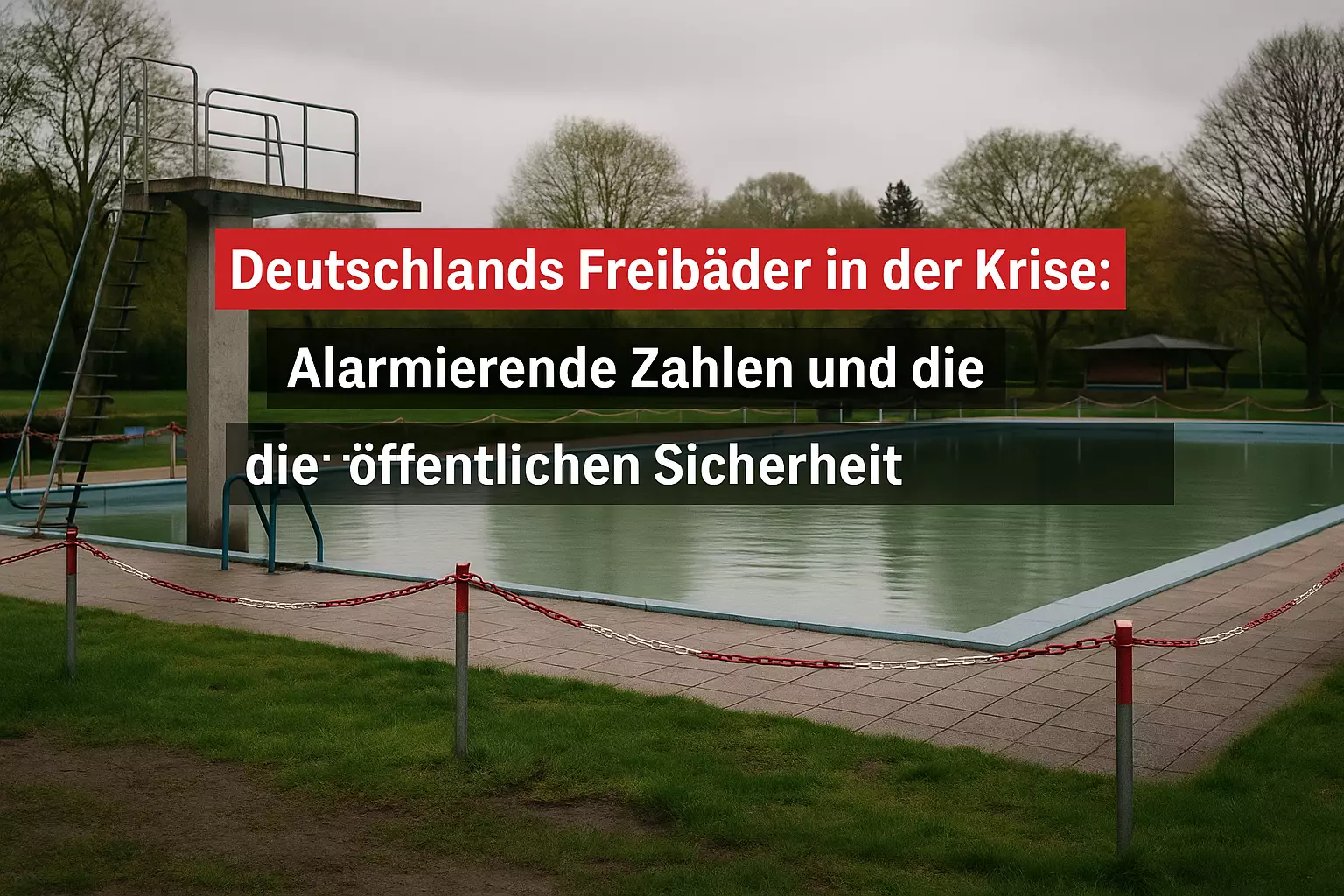 Deutschlands Freibäder in der Krise: Alarmierende Zahlen und die Erosion der öffentlichen Sicherheit