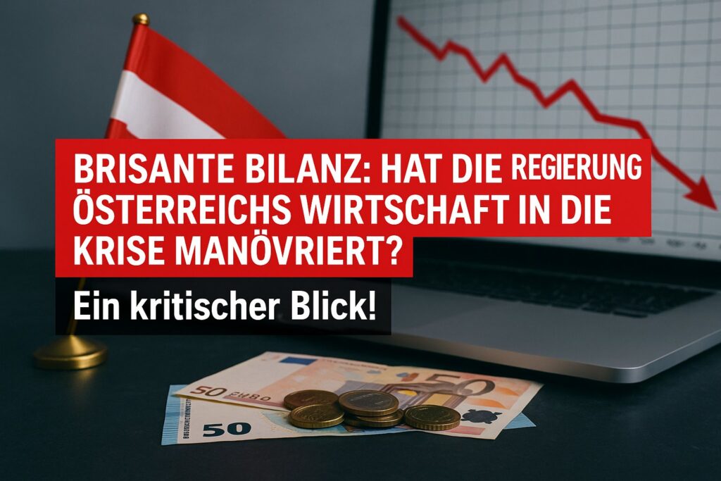 Brisante Bilanz: Hat die Regierung Österreichs Wirtschaft in die Krise manövriert? Ein kritischer Blick!