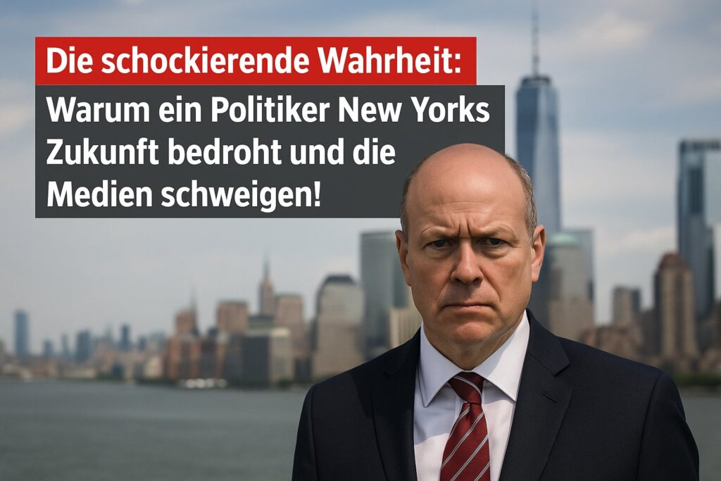 Die schockierende Wahrheit: Warum ein Politiker New Yorks Zukunft bedroht und die Medien schweigen!