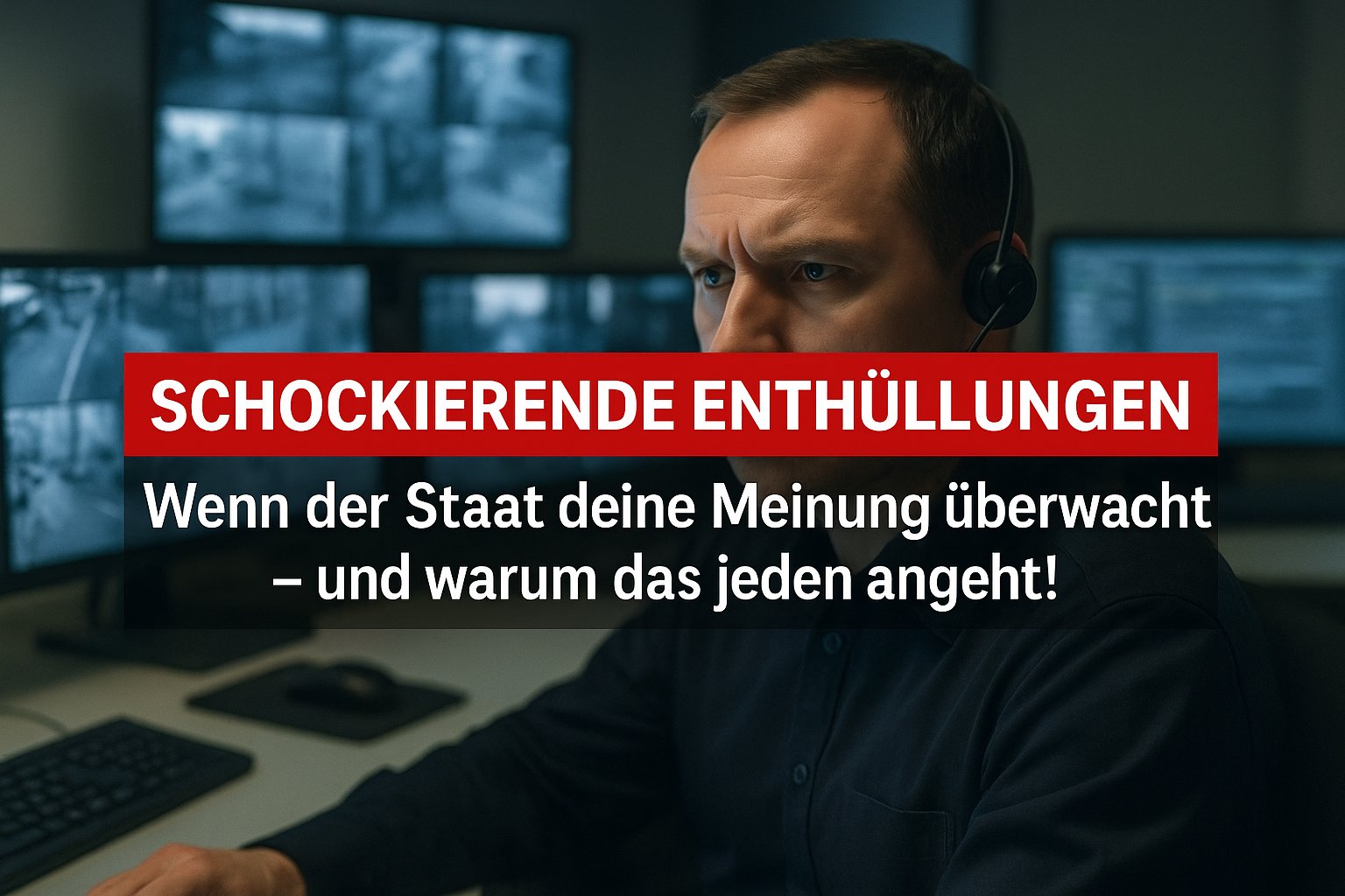 Schockierende Enthüllungen: Wenn der Staat deine Meinung überwacht – und warum das jeden angeht!