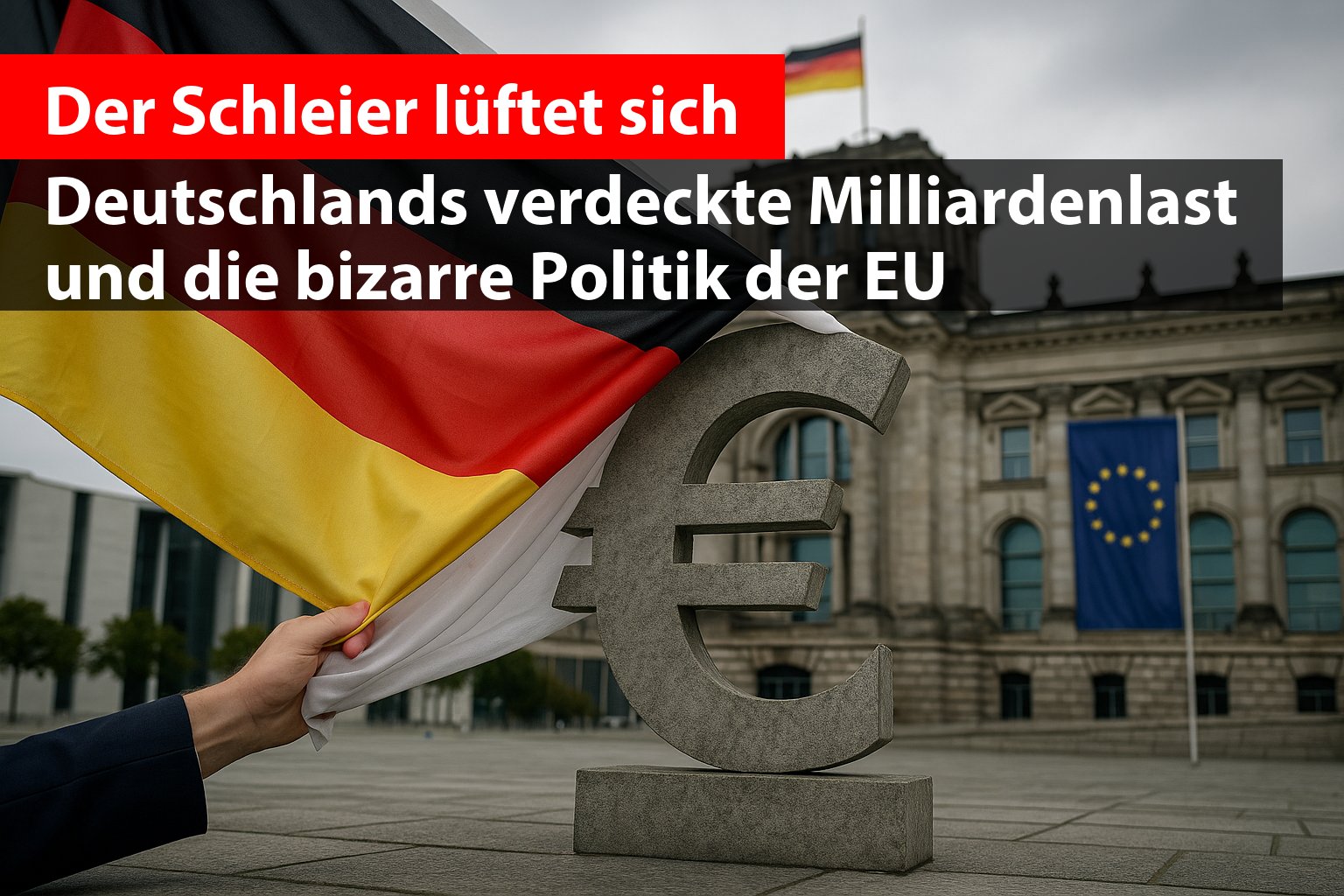 Der Schleier lüftet sich: Deutschlands verdeckte Milliardenlast und die bizarre Politik der EU
